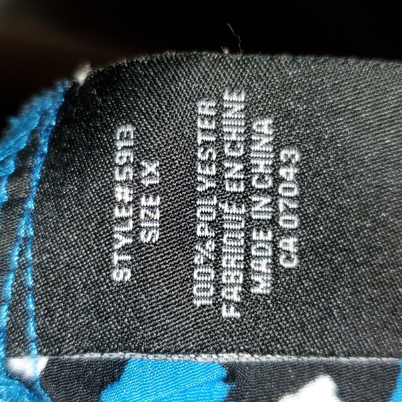 Leopard print short sleeve blouse - Picture 6 of 6